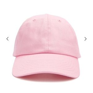 Pink baseball cap